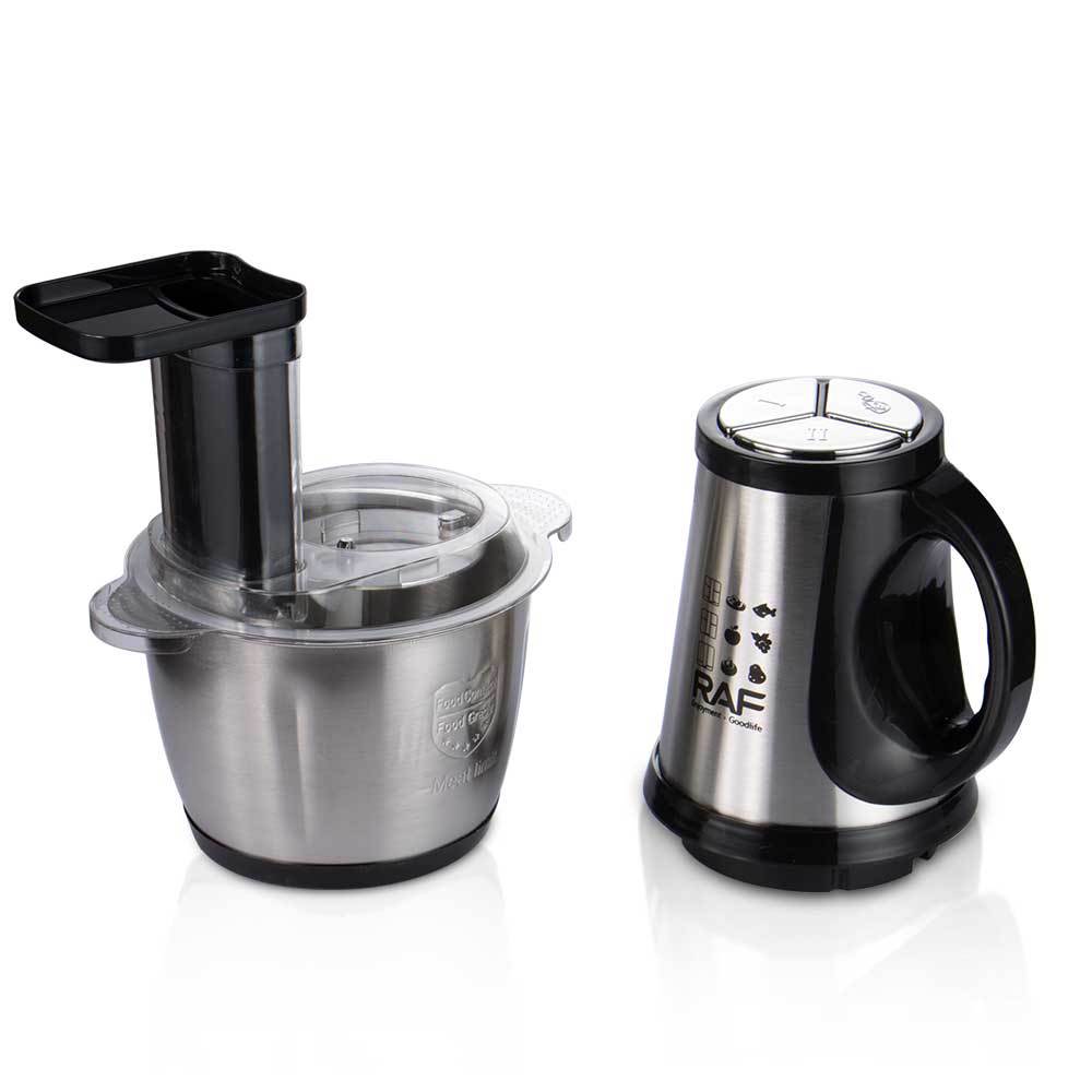 RAF European Standard Household Meat Grinder3L Press Shredding Vegetable Cutter Blender Food Processor Multifunctional Meat Grinder