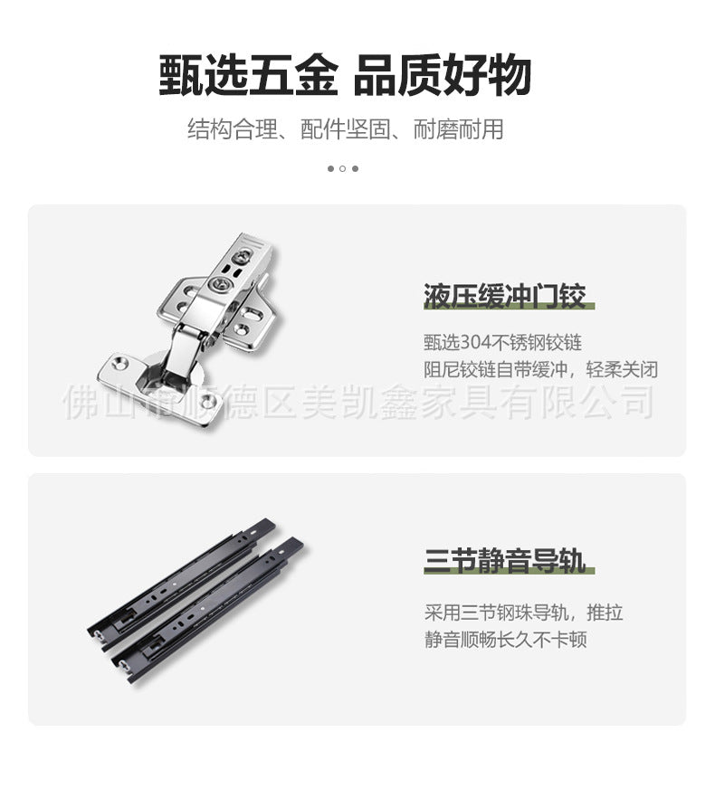 Wardrobe for Home Bedroom Modern Simple Double Door Economical Storage Cabinet for Rental Small Apartment Children's Wardrobe