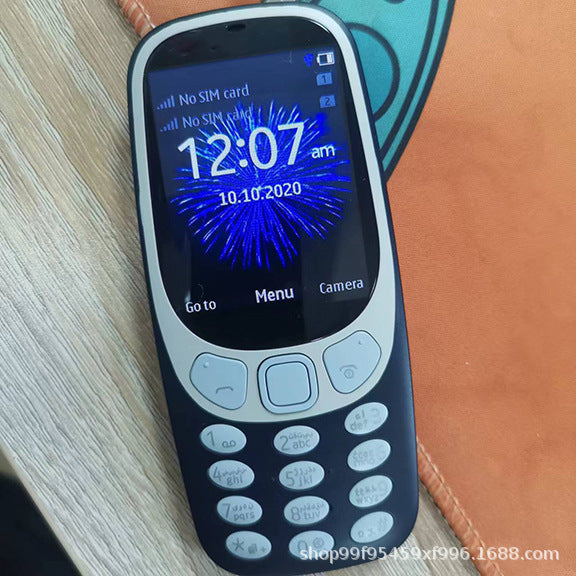 Exclusive Supply3310Dual Card2.4Inch GSM 2G Straight button function phone for elderly and students