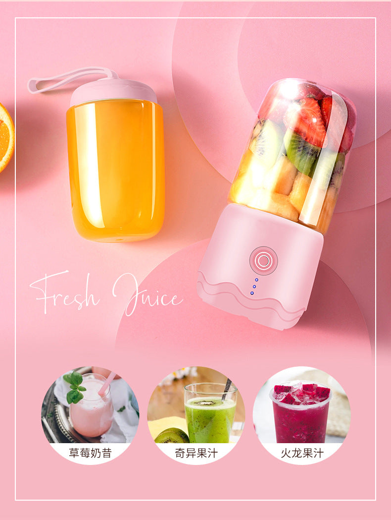 Wireless Juicer Portable Household Fruit Blender Cup Mini Juicer Cup Small Juice Extractor Gift Customization