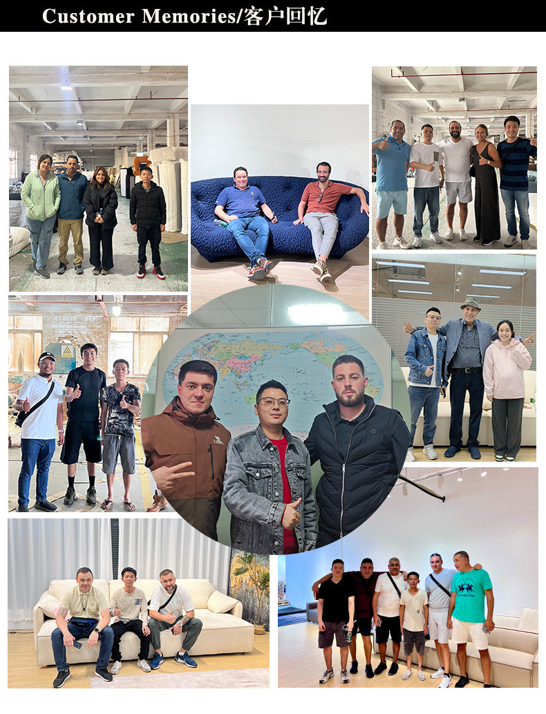 Nordic Minimalist Designer Bubble Sofa Single Double Three Person Complete Roche Bobois Personalized Villa Compressed Football Sofa Shipping and tax not included