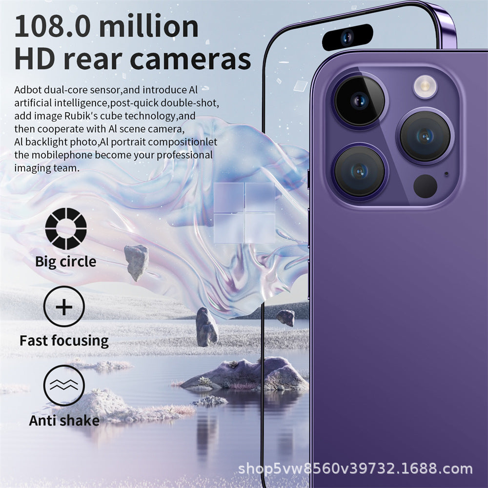 Exclusively available worldwide i14ProMAX 16+1T High-definition large-screen smartphones in stock wholesale from the source factory