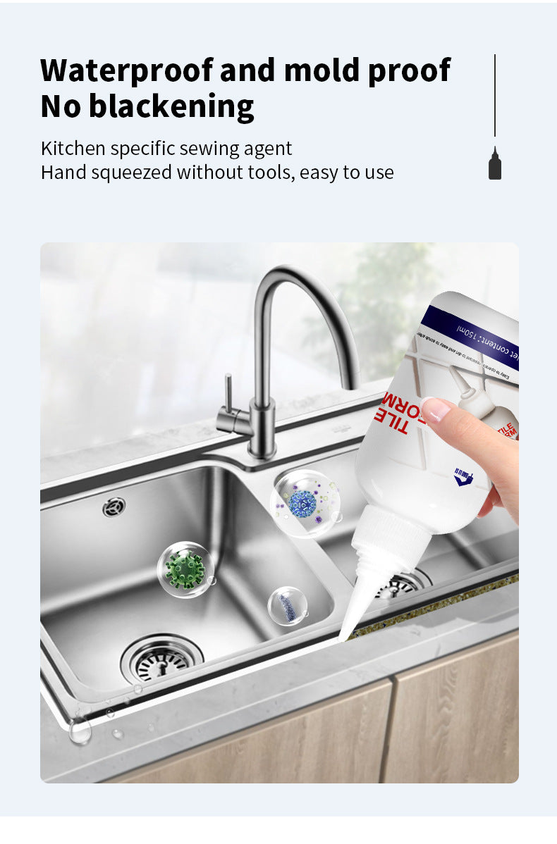 Round Bottle Grout Sealant baolisi Bathroom Kitchen Living Room Tile Floor Tile Grout Sealant Manufacturer Waterproof