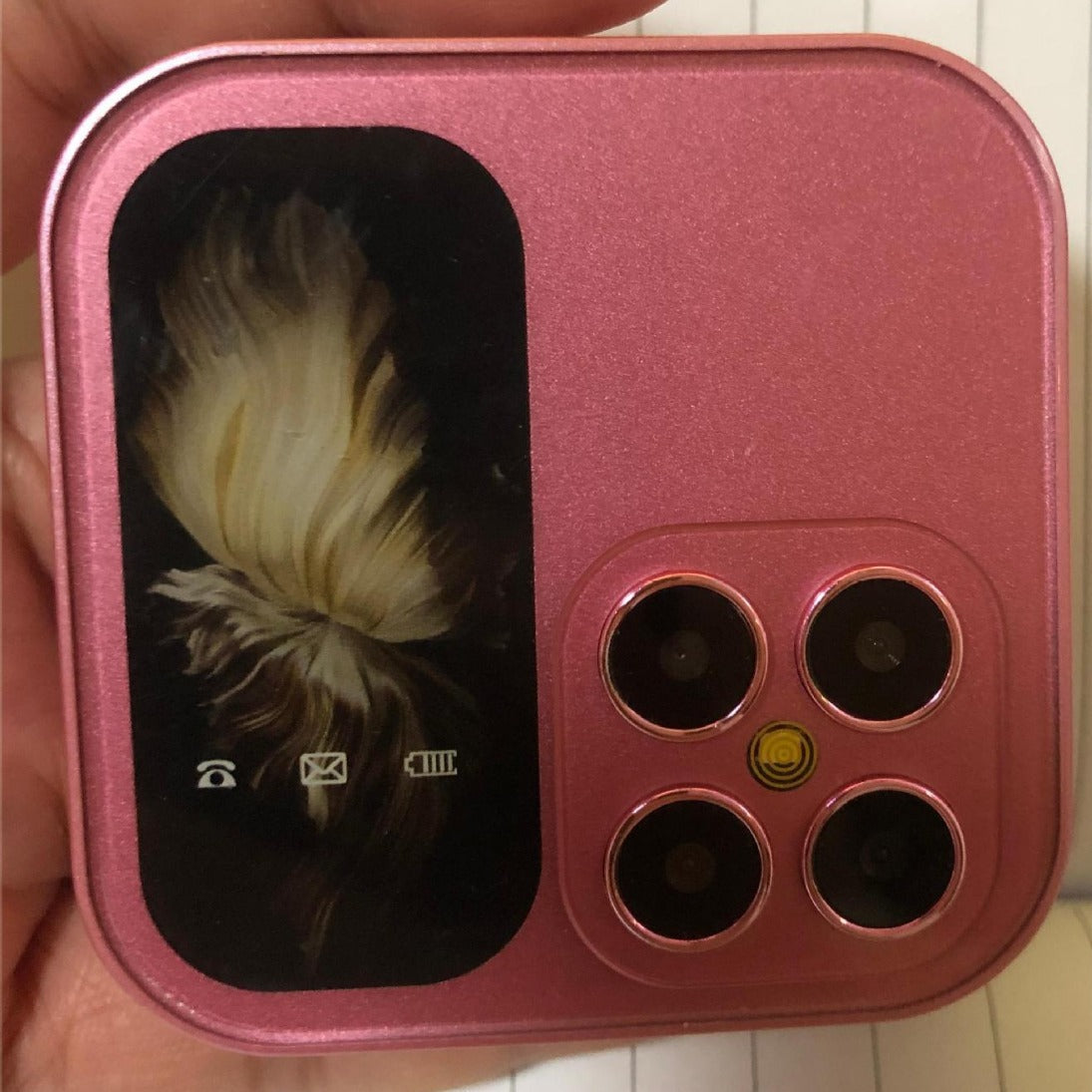 New i17Pro Mobile Phone Multi-Language Folding Flip Cover Foreign Language Phone i16 i15Pro Button Phone