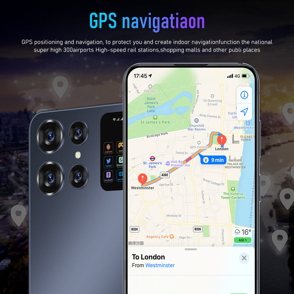 Hot-selling Mobile Phones S24Ultra Large Screen5G Android Intelligence16+1TB Mobile Phone Factory Wholesale(Popular)