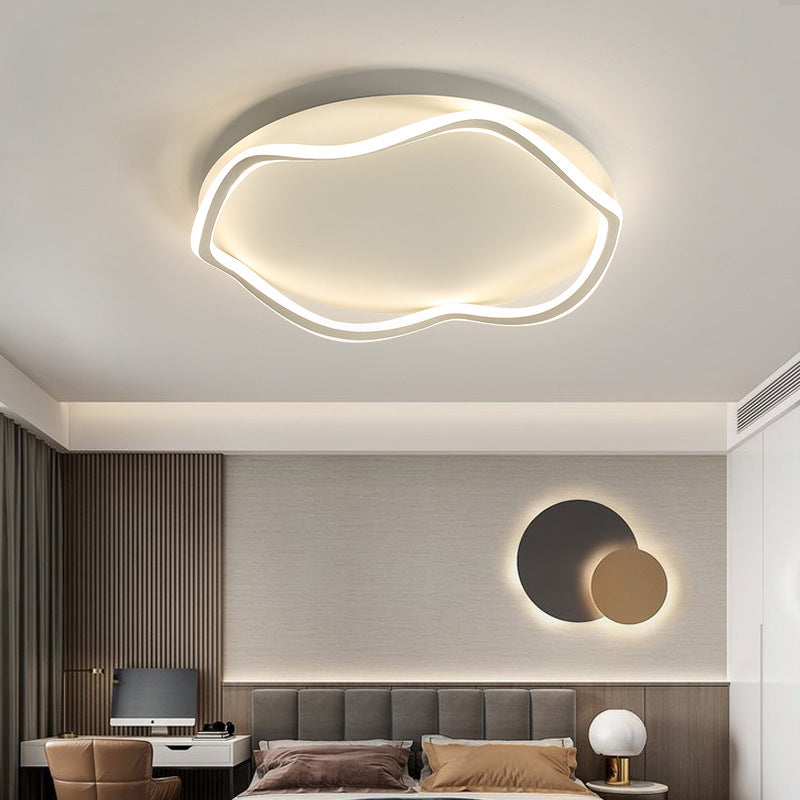 Factory Direct Sale Nordic Bedroom Ceiling Light Modern Simple Creative Geometric Master Bedroom Ceiling Lamp Zhongshan Lighting