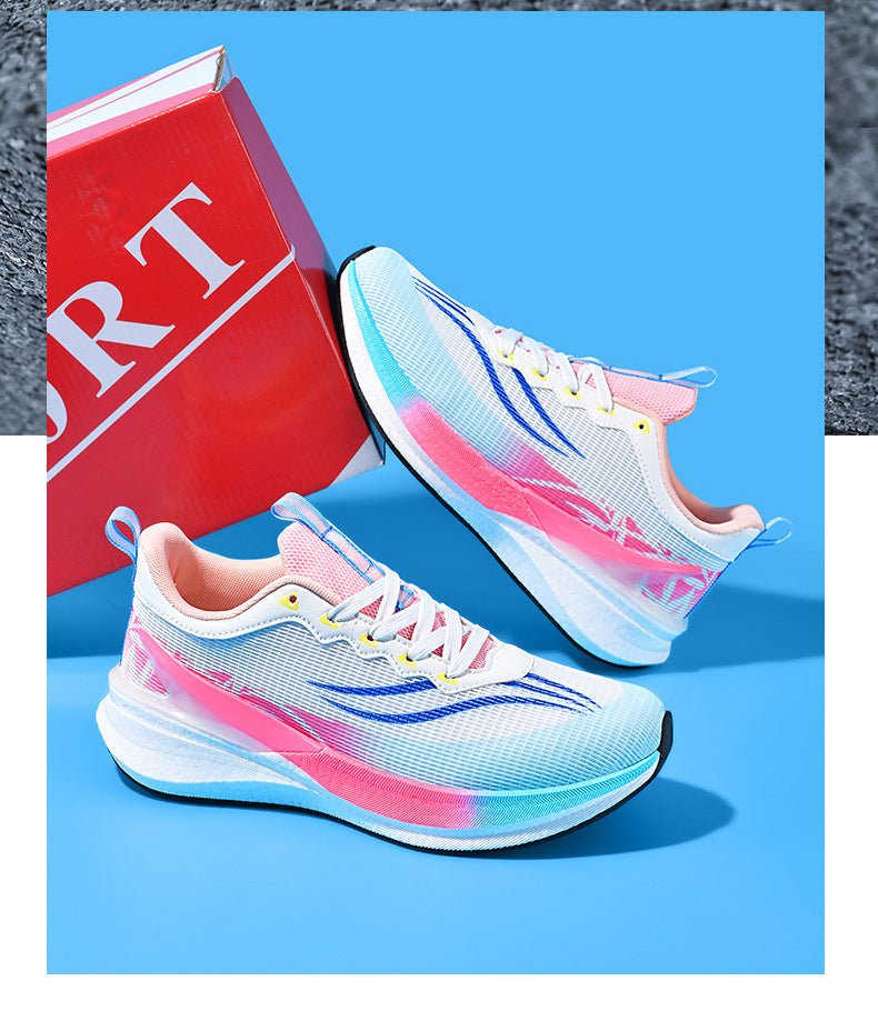 Red Rabbit8pro Rebound Cushioning Carbon Plate Running Shoes Mesh Breathable Non-Slip Sports Shoes Fashion Casual Racing Running Shoes