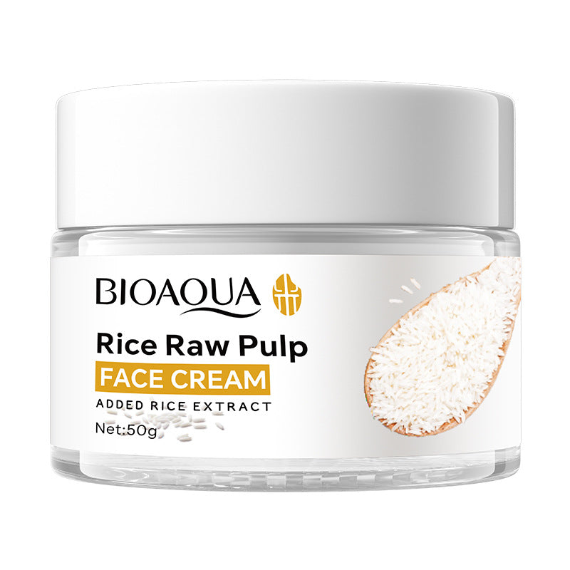 Full English Rice Skincare Set BIOAOUA Rice Puree Series Six-Piece Set Box  Wholesale