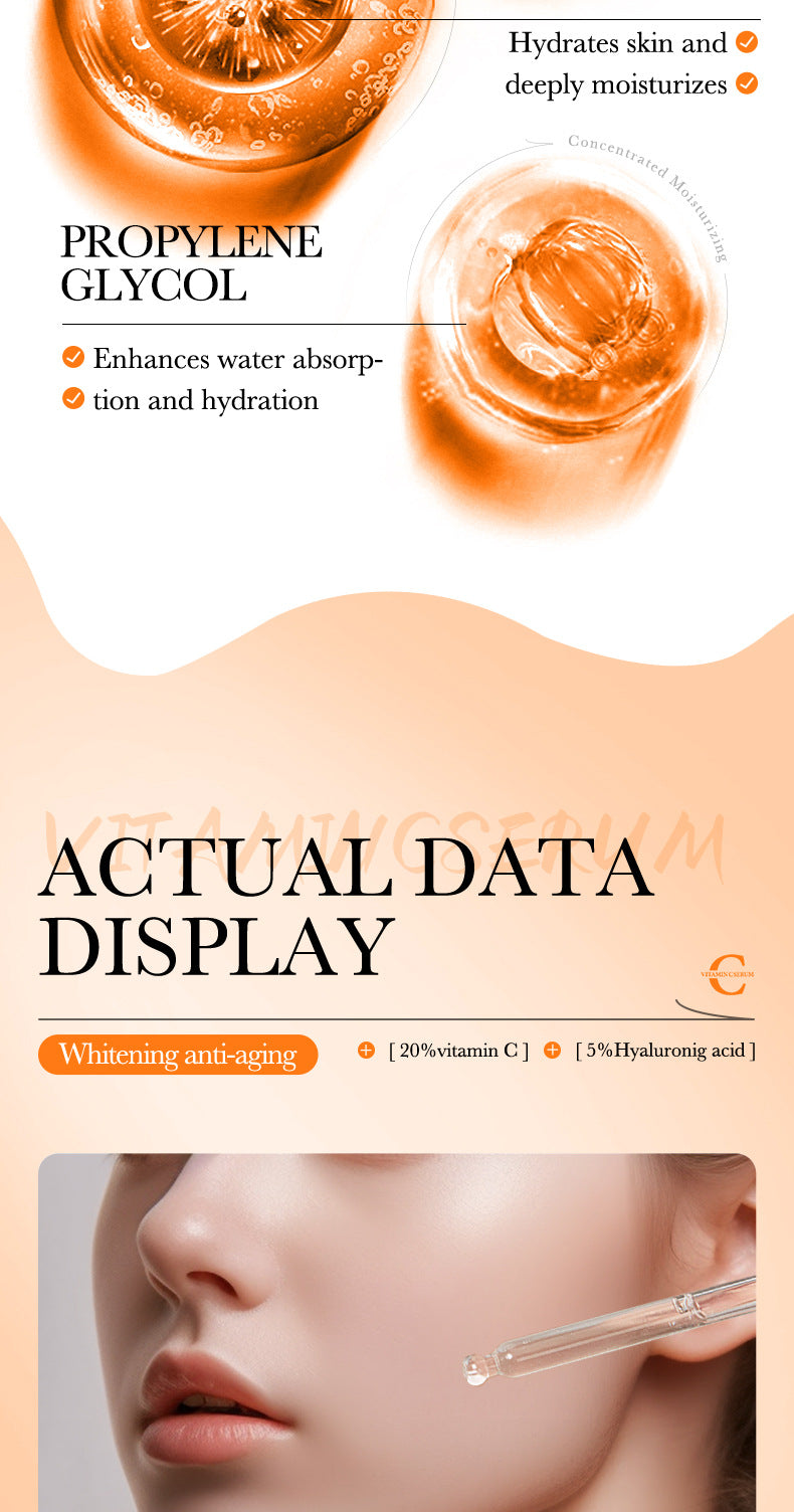 BIOAOUA Essence Series Hydrating and Nourishing Vitamins C Essence  Foreign Trade Factory Direct Sales