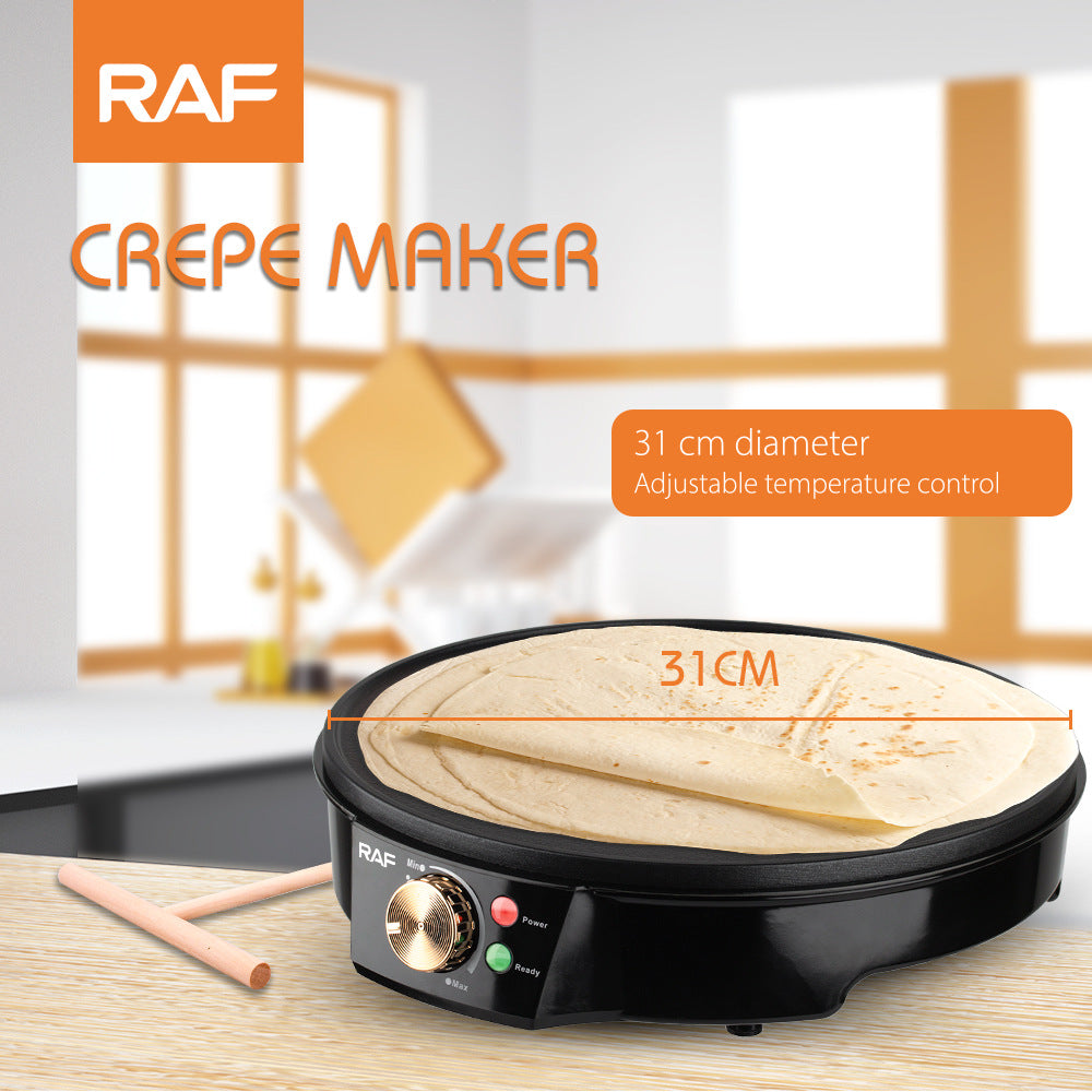 【Exclusive for 】European Standard Household Egg Pancake Pan Multifunctional Breakfast Toast Maker Adjustable Temperature Control Barbecue Machine