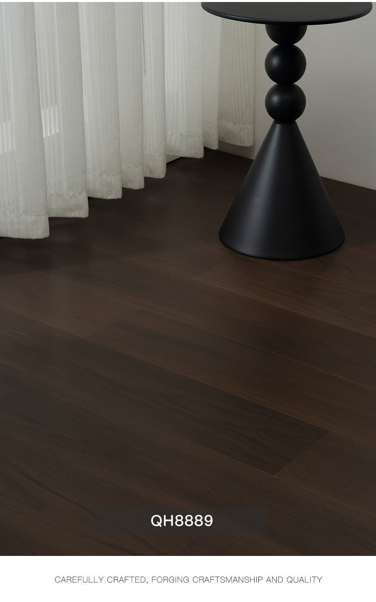 Oak Black Walnut Full Birch Base Material Multi-layer Solid Wood Composite Flooring Wear-resistant Medieval Style Song Dynasty Aesthetics ENF Environmental Protection