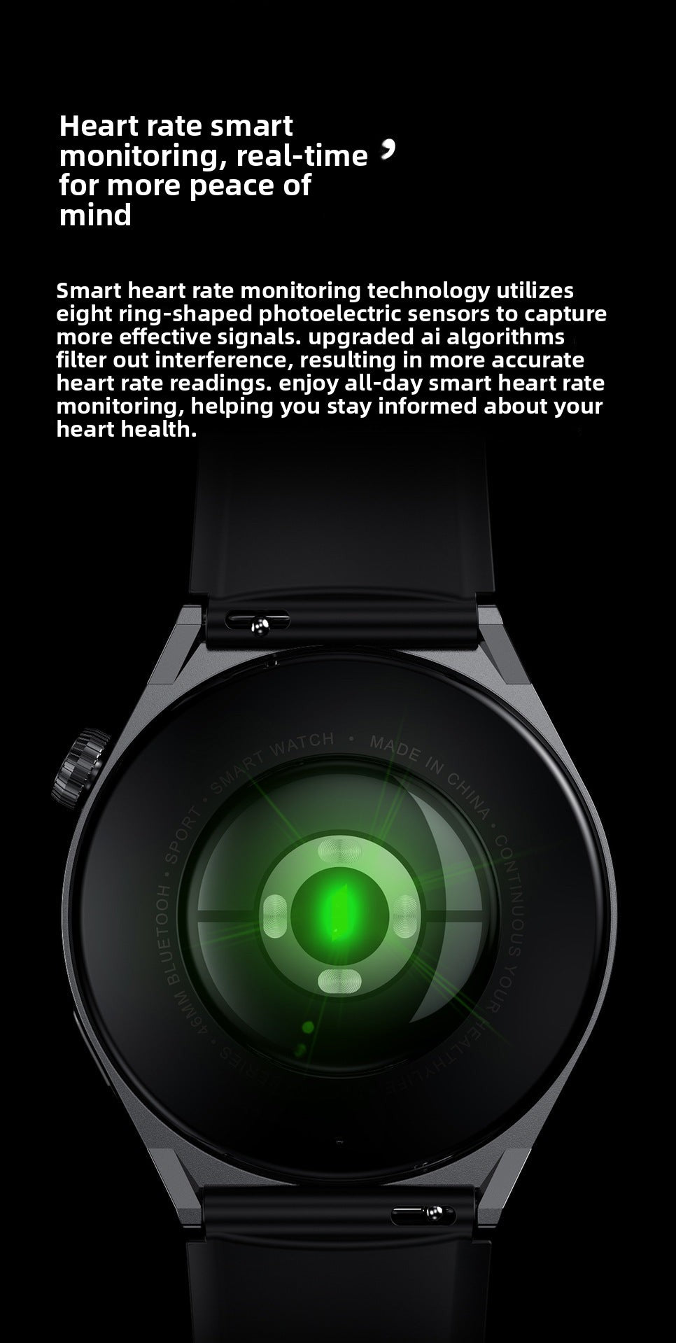 New HK46Smart Watch HD AMOLED Multiple Screen Dial Switching NFC Offline Alipay Factory