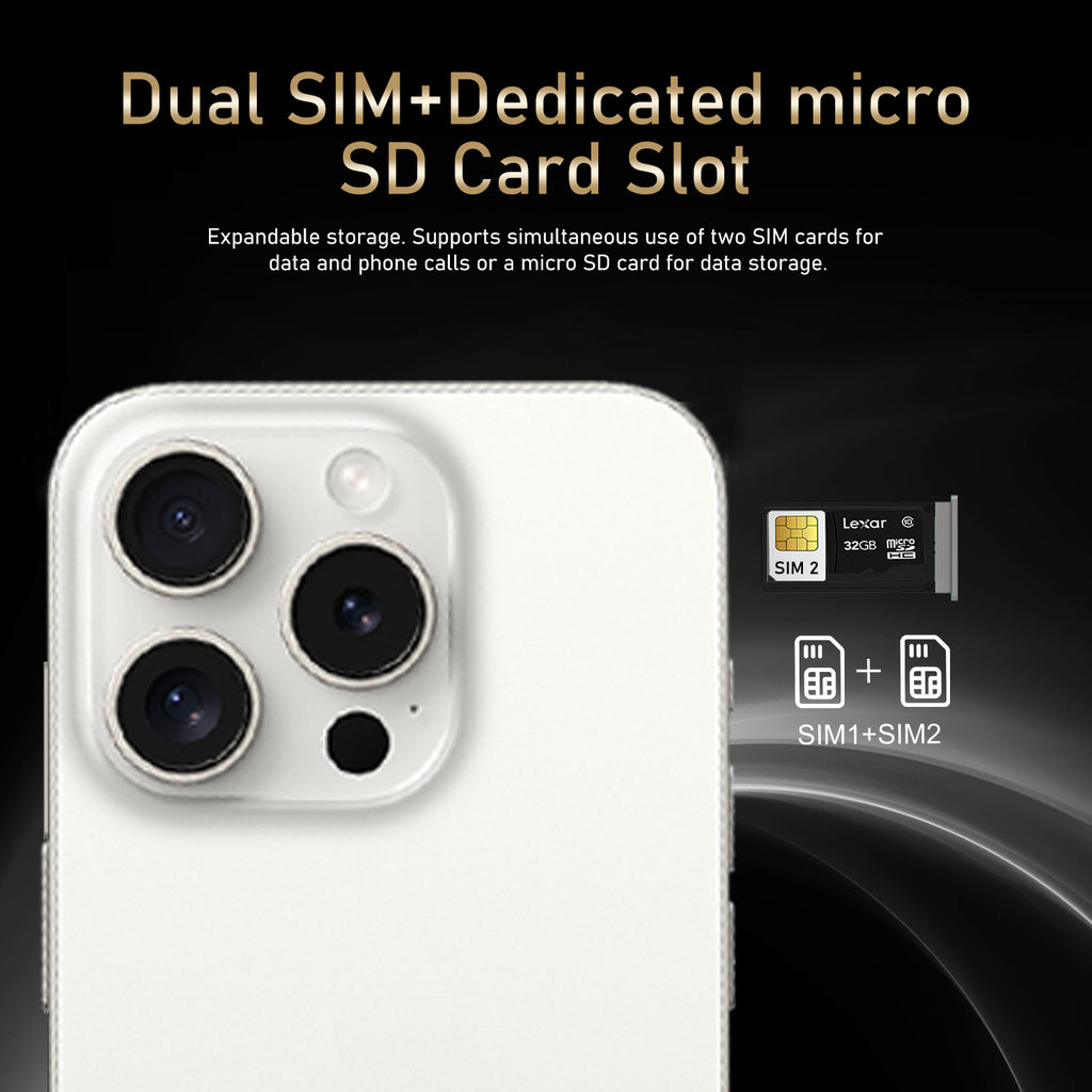 New model exclusive i15 Pro Max Intelligence5G Mobile Phone16+1T Android Phone Factory Price