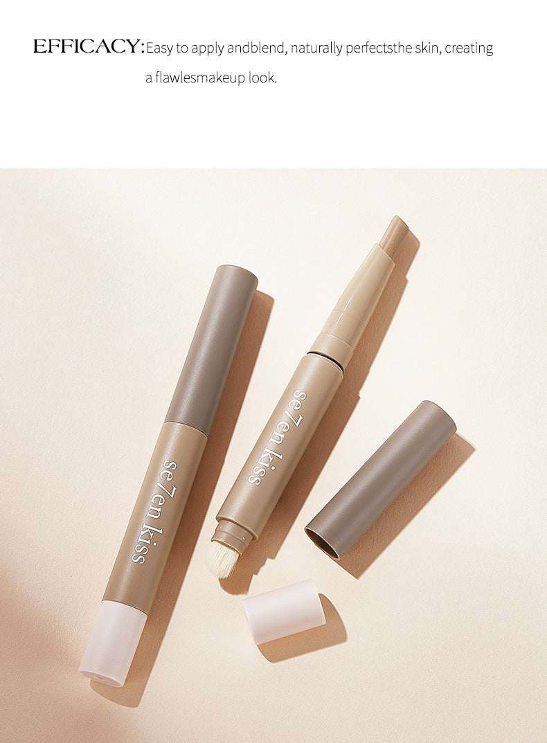 se7en kiss Highlight Contour Liquid Dual-Ended Nose Shadow Pen Integrated Concealer Liquid Stick Version