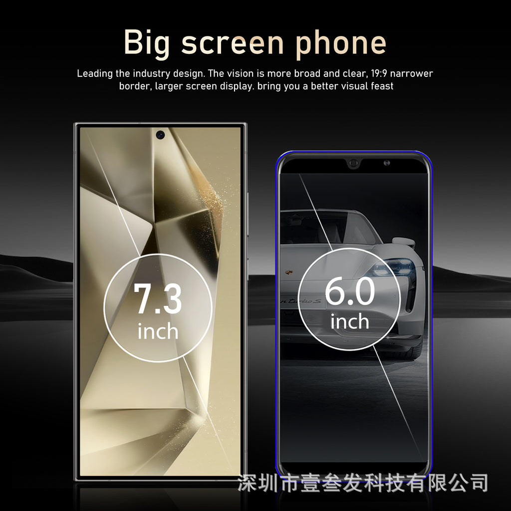 S24 Ultra Popular4+64G 6.8Inch Full HD Screen5G All-in-One New Smartphone