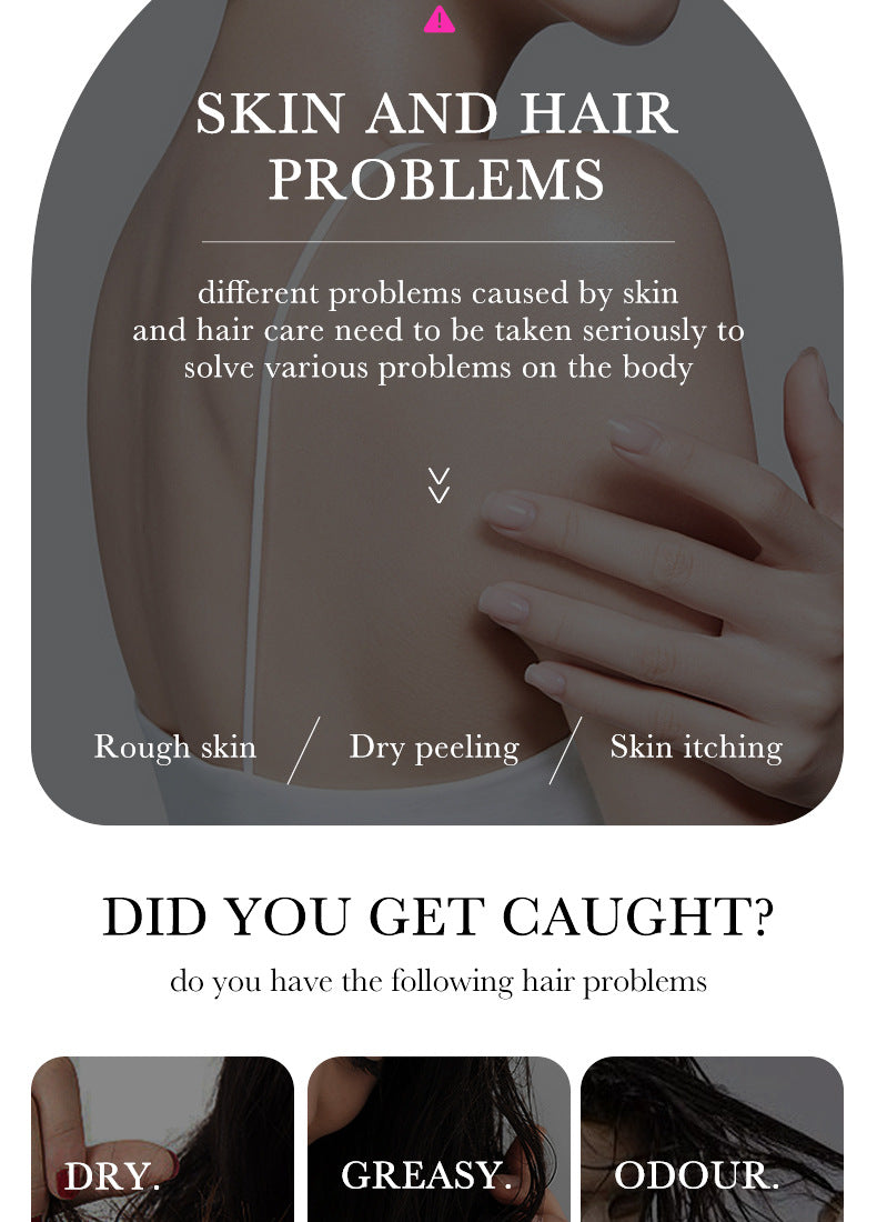 Bathing Set SADOER Rose Fragrance Shampoo Lavender Shower Gel Cross-Border Wholesale