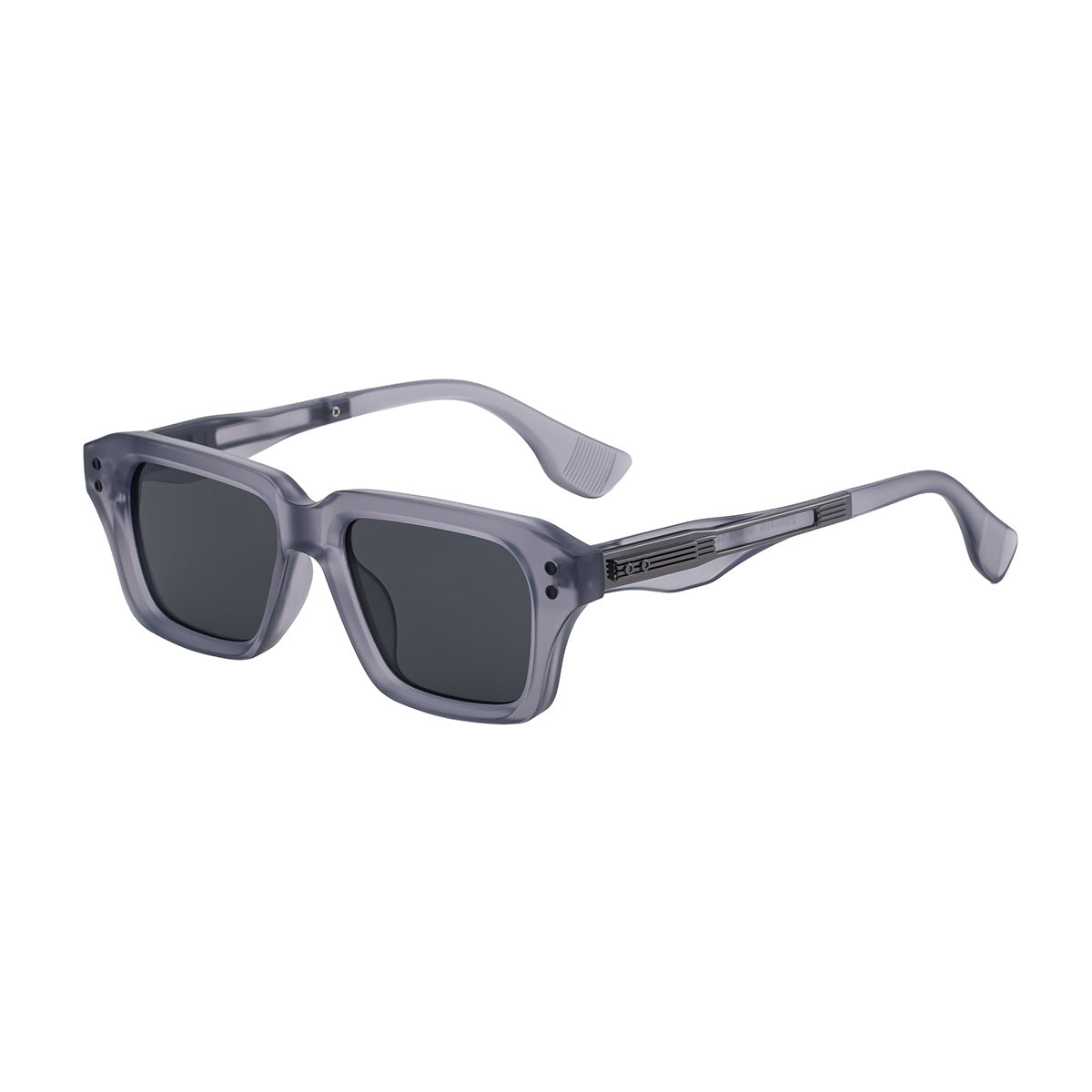 2025New European and American Fashion Square Frame Sunglasses for Men, Unique Small Frame, High-End Trendy Sun Protection Sunglasses for Men
