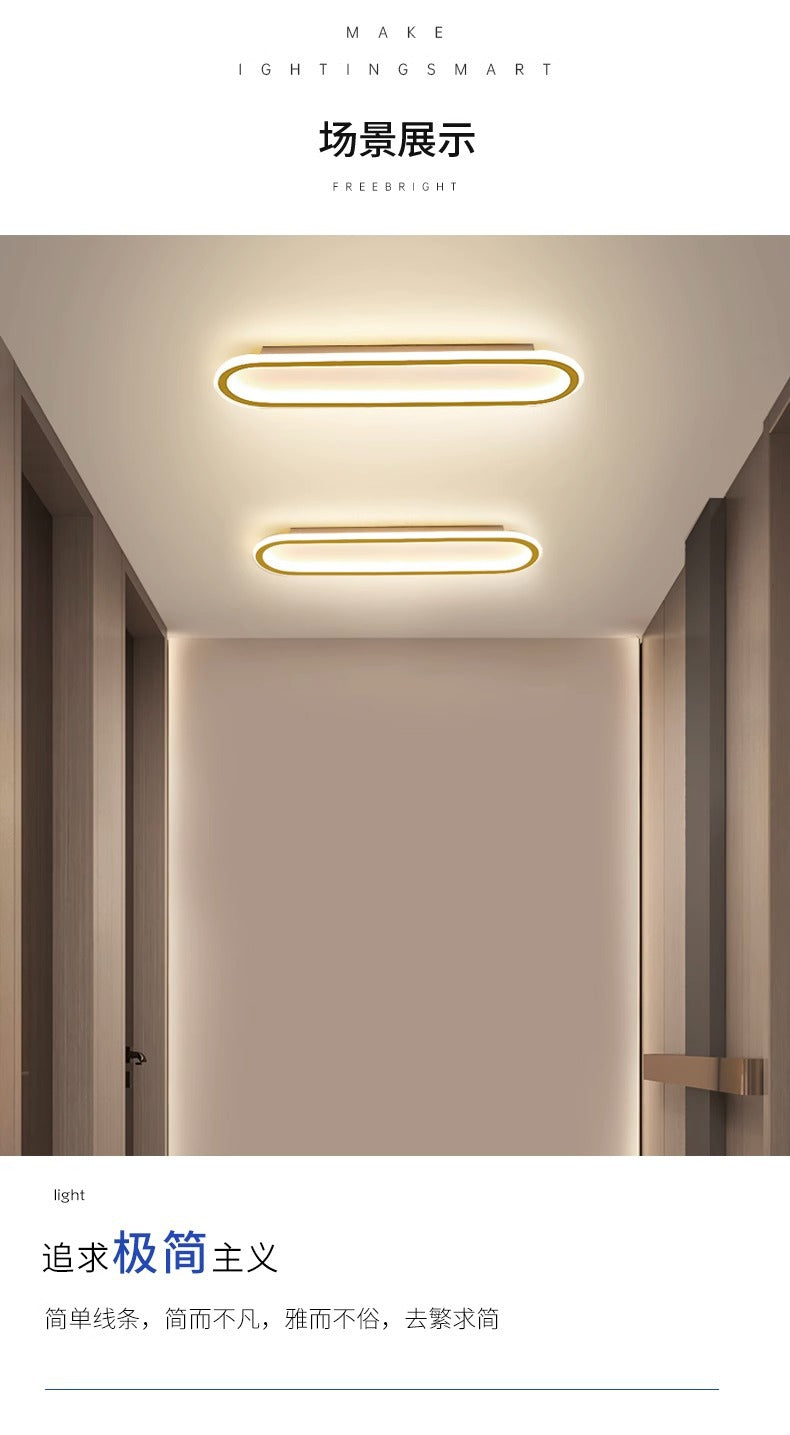 Nordic Ultra-Thin Ceiling Light Rectangular led Living Room Lamps Modern Minimalist Round Lamp Bedroom Lamp Office Lamps