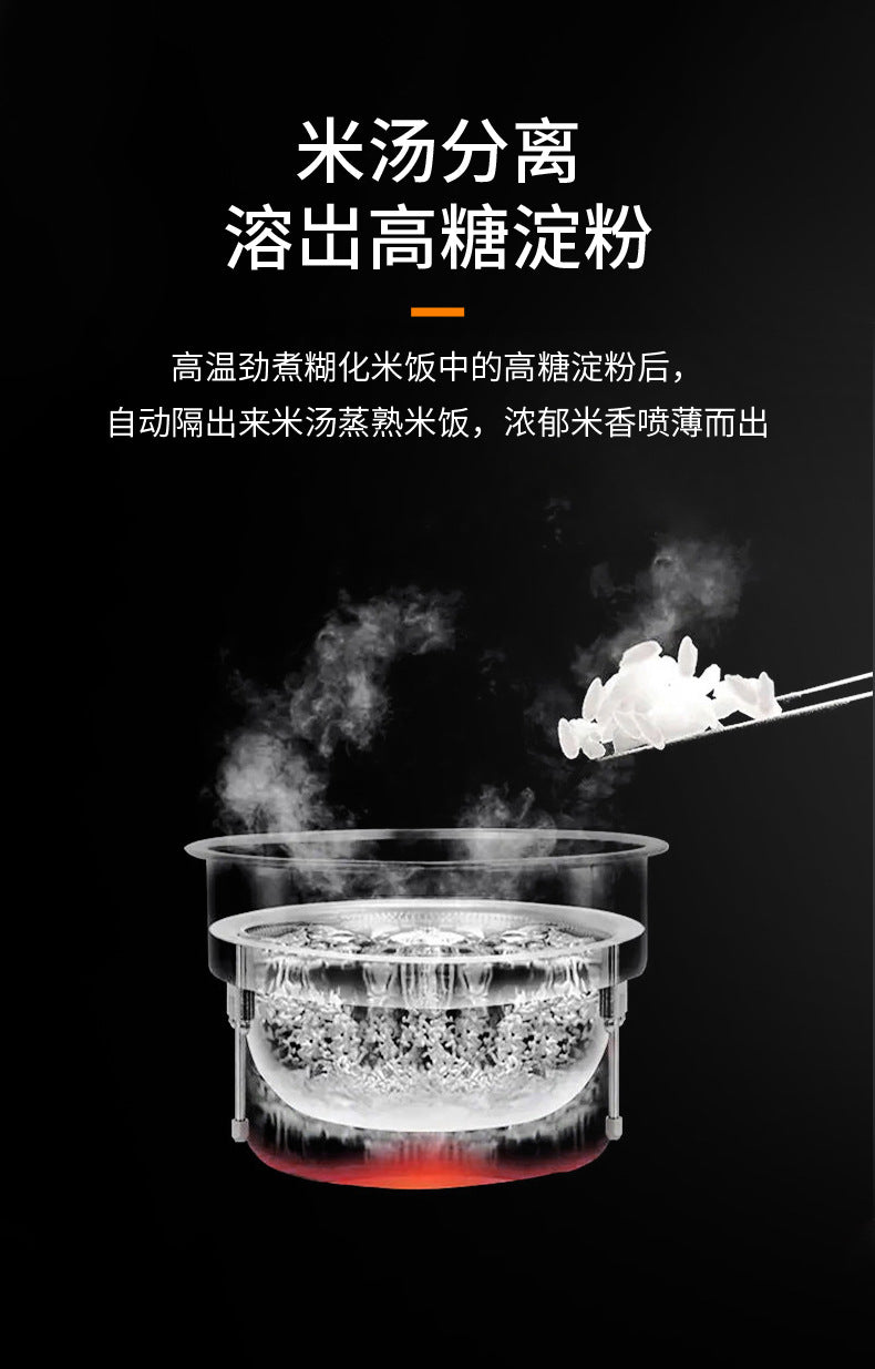 Manufacturer  Home Smart Control Large Capacity5L6L Steam and Cook Integrated LCD Display Pressure Cooker Rice Cooker