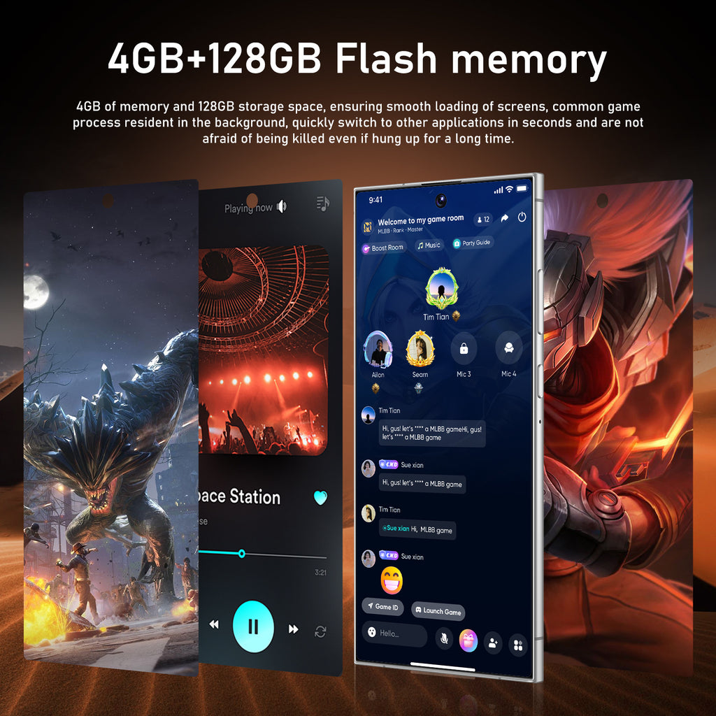 Exclusive Supply C25 Ultra Smartphone7.3Large Screen4+128Android Phone Source Factory AliExpress