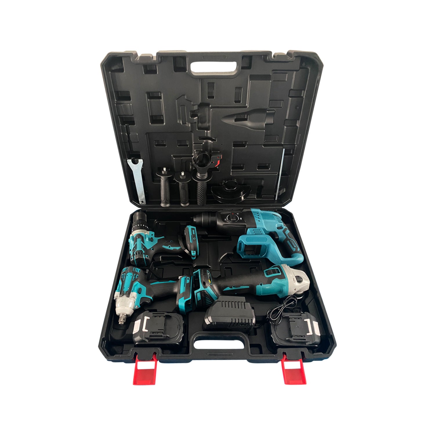 MT Power Tool Set Wholesale Lithium Battery4Set of multifunctional lithium electric tools for home decoration and factory use