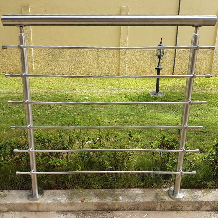 Modern Railing Designs Balustrade Stainless Steel Handrail for Balcony