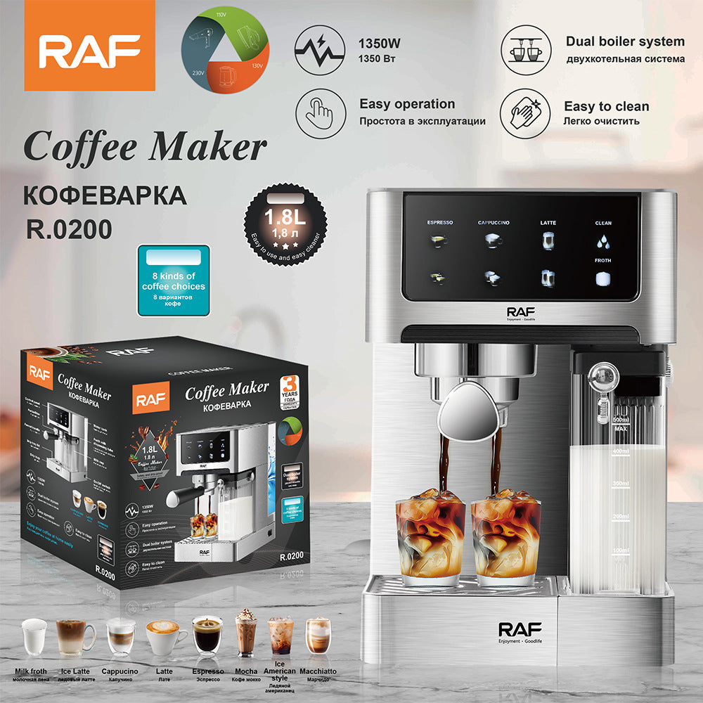 European Standard  foreign trade Italian-style capsule coffee machine portable office commercial small household R.0200