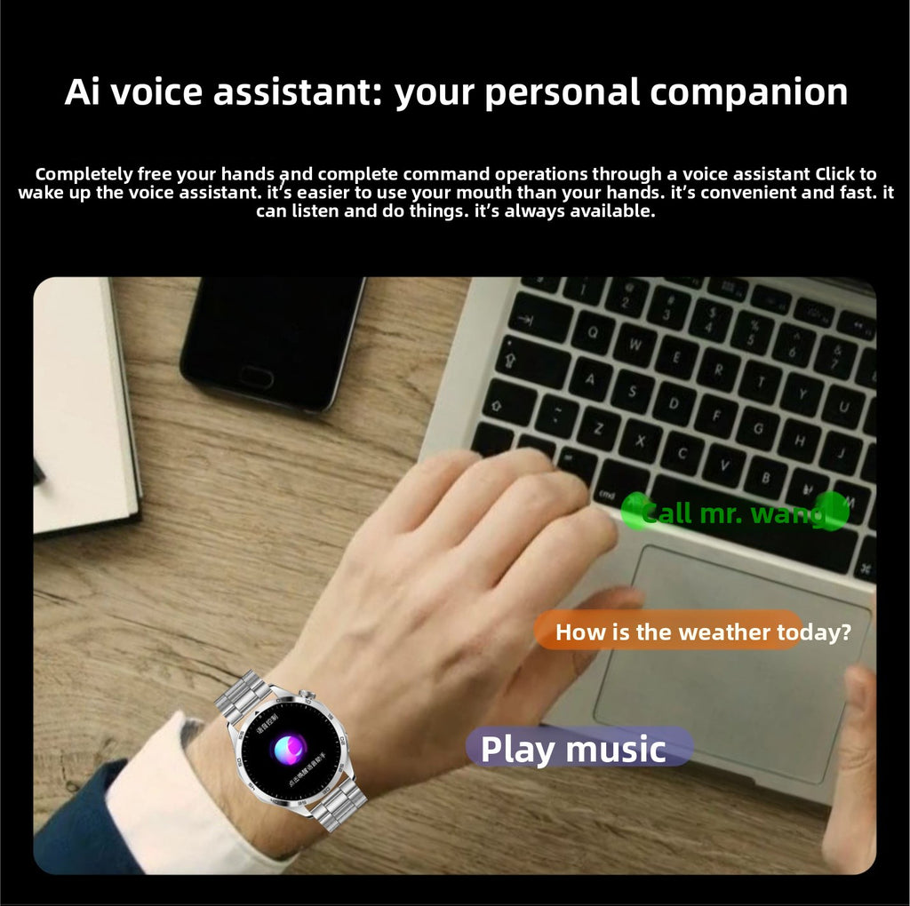 S40 Max Smart Watch1.62inch Bluetooth call, heart rate, step counting, sleep monitoring GT4Message Push