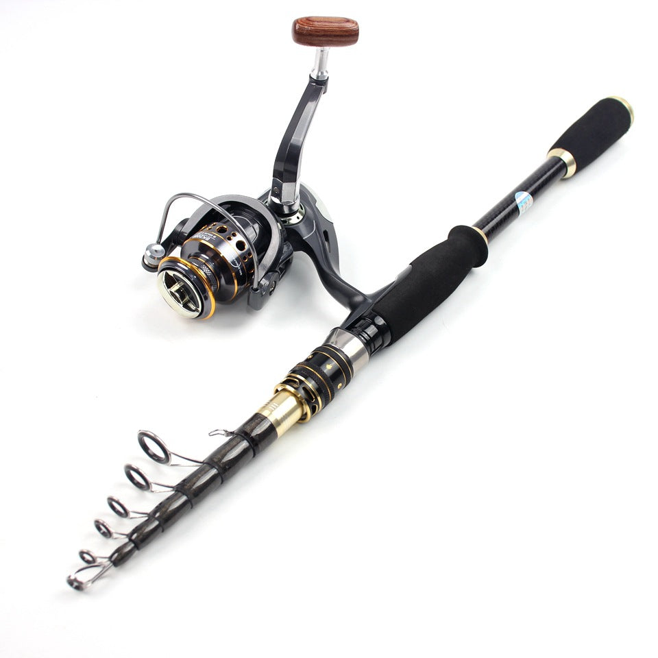 Carbon Fiber Sea Fishing Rod 2.1Hard Fishing Rod Super lightweight High Strength Travel Portable Fishing