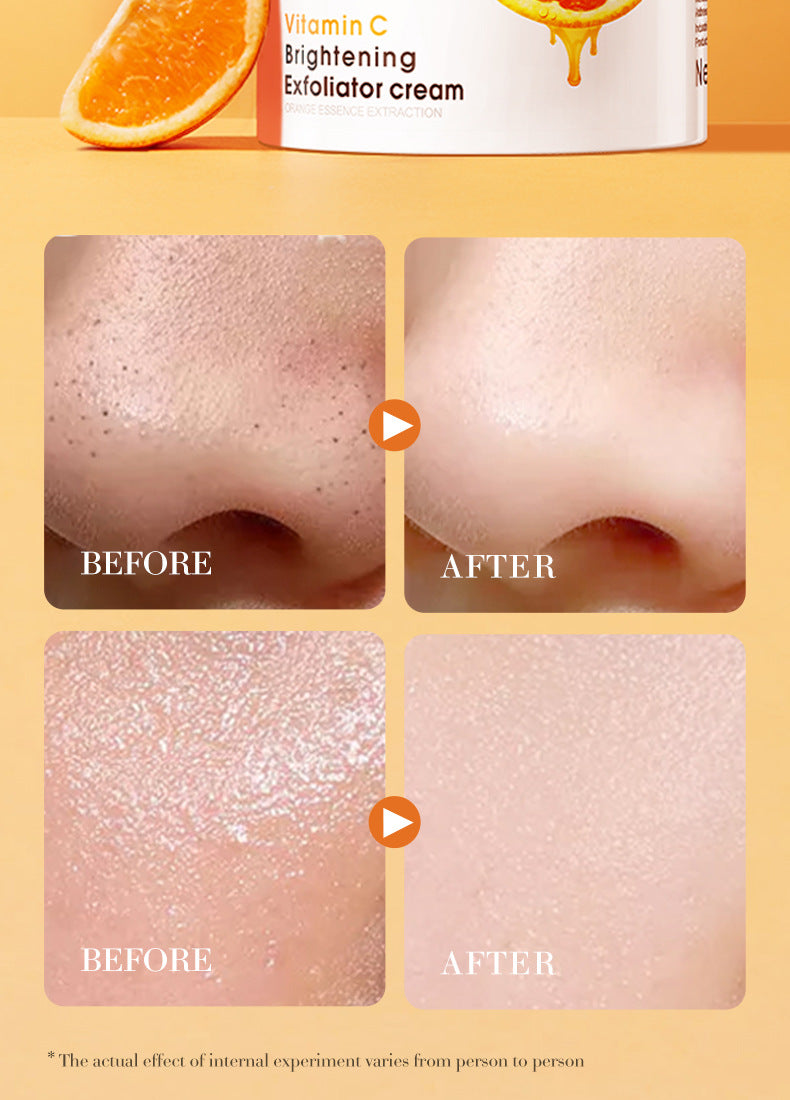 Vitamin C Lotion140g SADOER Deep Cleansing Gel Scrub Cross-Border Foreign Trade Wholesale