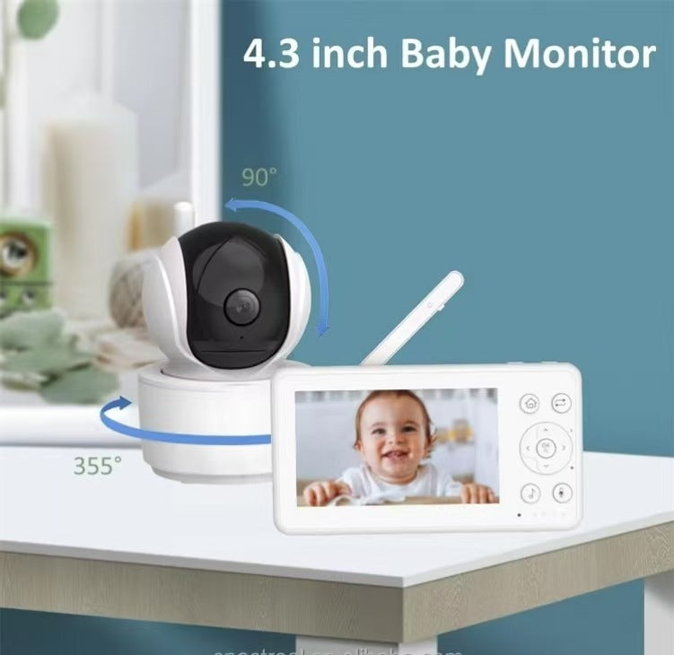 New High Definition Night Vision Graffiti WIFI Baby Monitor4.5Large Screen Multi-Functional Surveillance Camera