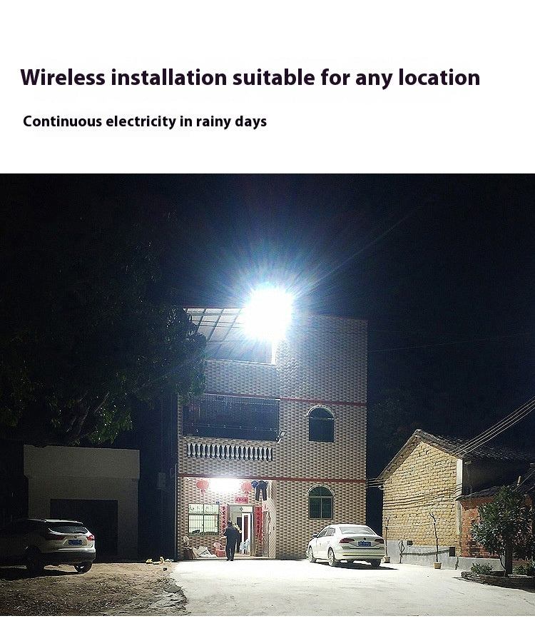 Hot Sale IP67 Waterproof Outdoor LED Flood Light 100W 200W 300W ABS Lamp Body Solar Powered