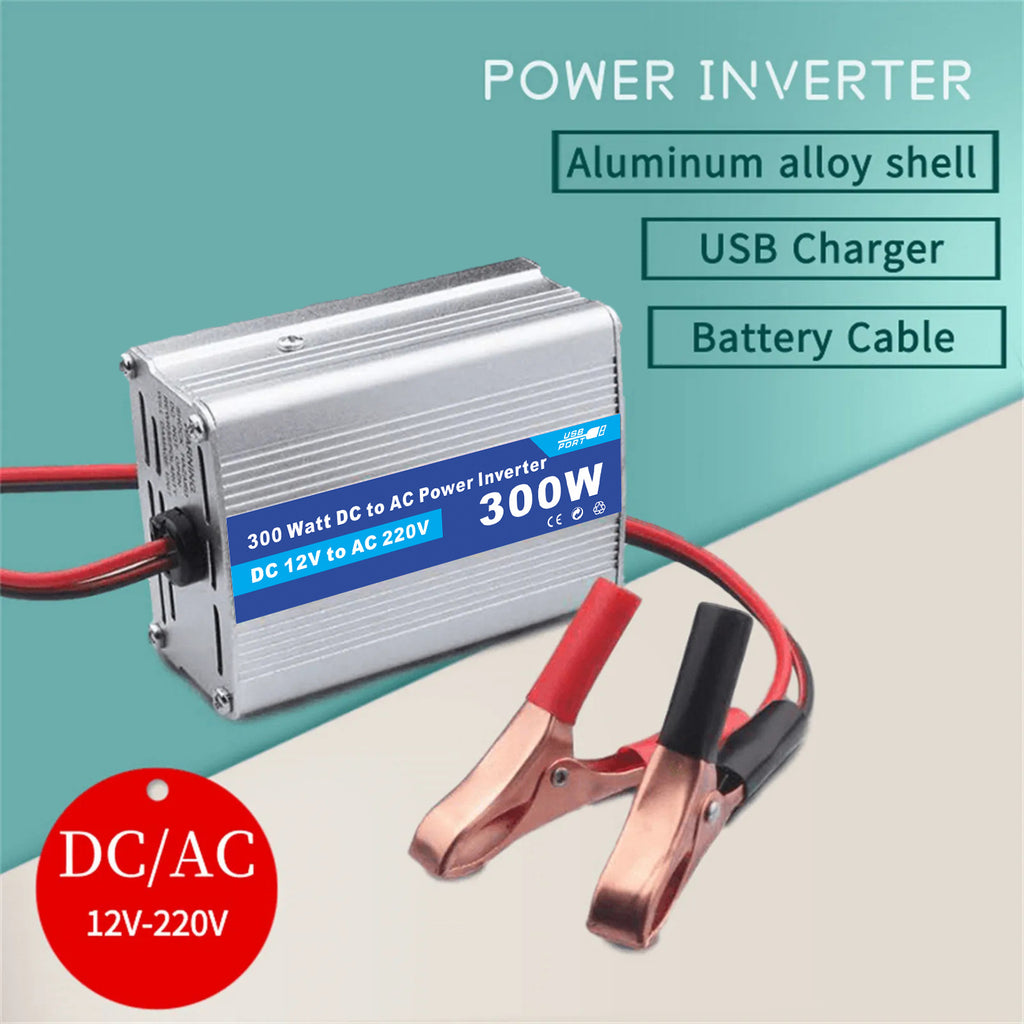 Motorcycle and Car Accessories150W Car Converter Inverter Car Inverter Power Supply DC12V Transfer Communication220V