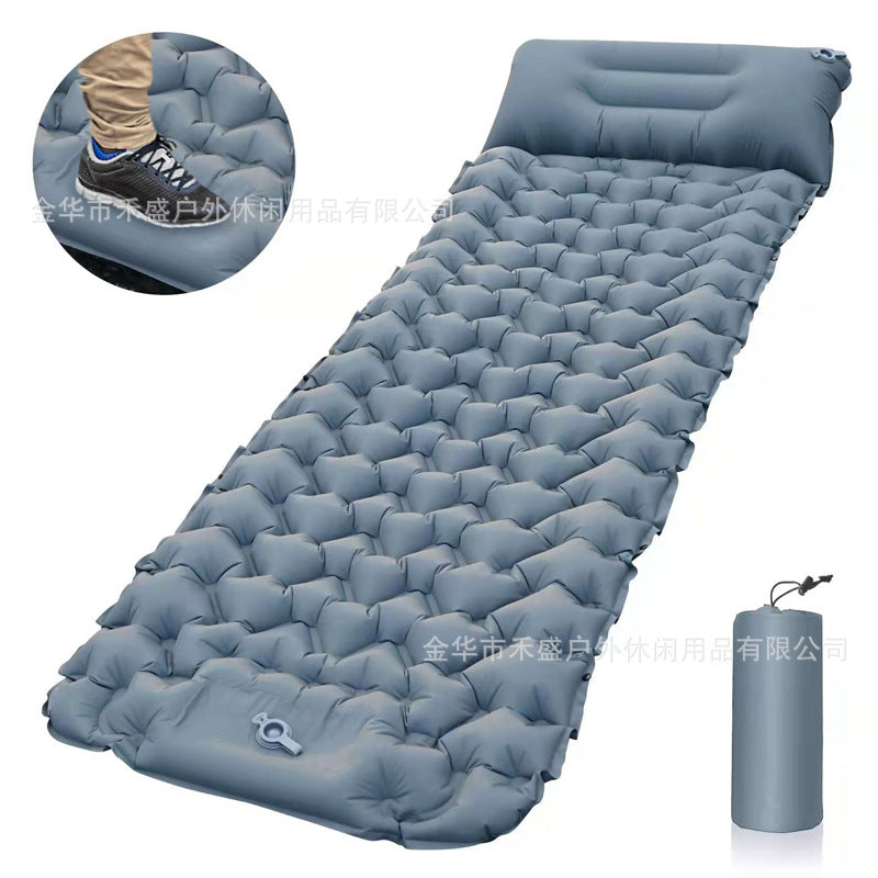 Inflatable Mattress Outdoor Lightweight Camping Moisture-Proof Travel Car Nap Tent Camping Automatic Inflatable Mat