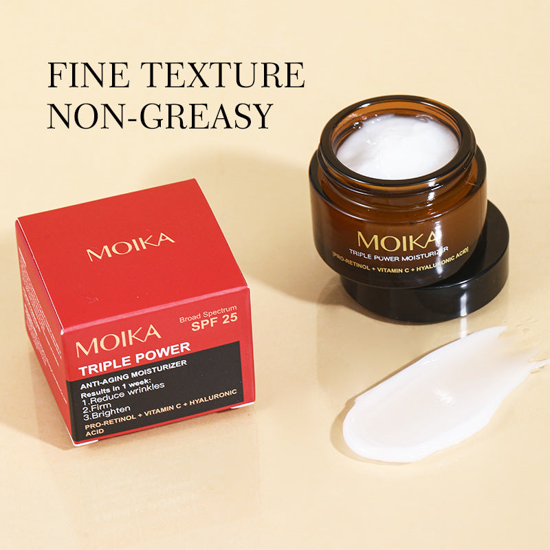 In Stock Full Moisturizing Cream Retinol Hyaluronic Acid Triple Effect Cream