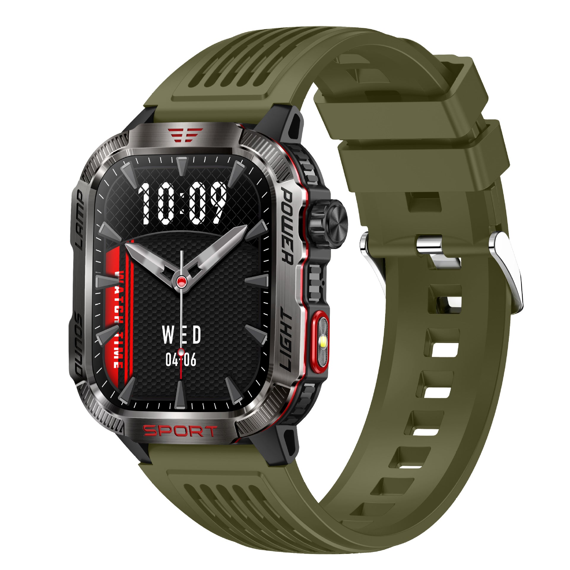 HT29Smart Watch Bluetooth Call True Heart Rate Step Sleep Monitoring IP68Deep Waterproof Sports Tri-Proof