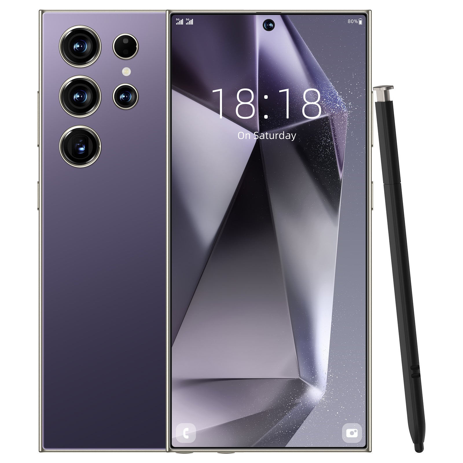 Exclusive Supply S25 Ultra Large Screen Smartphone4+128Source Factory Direct Sales SmartPhone