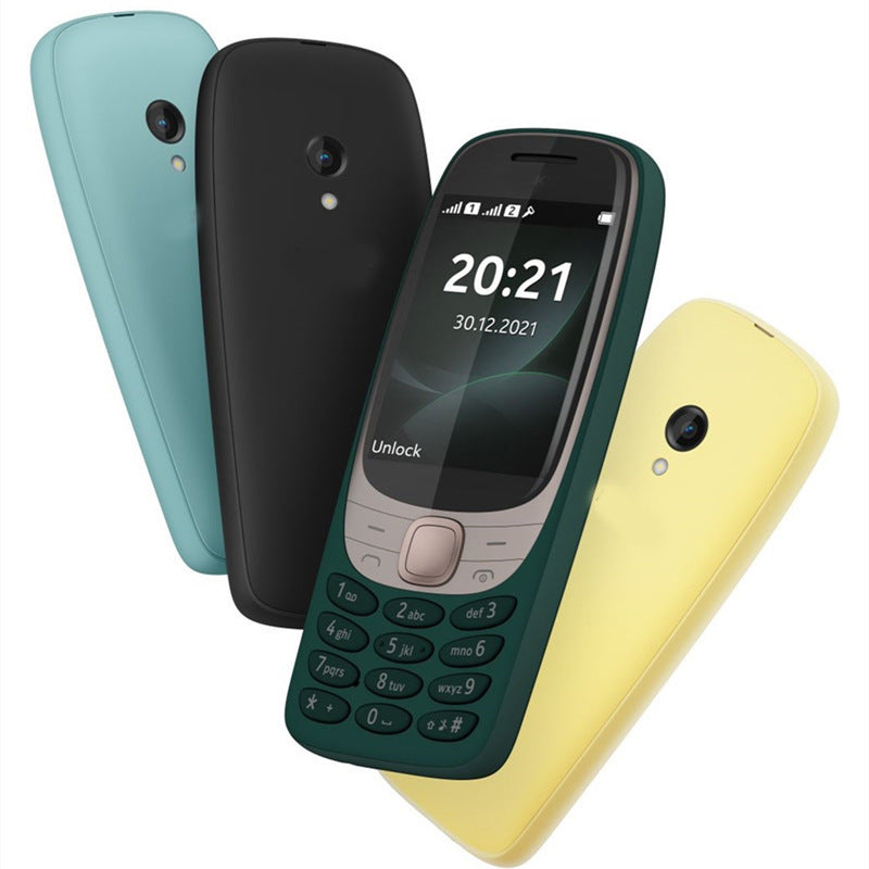 Specially designed for mobile phones6310Elderly Phone4G All-Network Compatible Multi-Function Large Screen Large Font Elderly Phone Student Backup