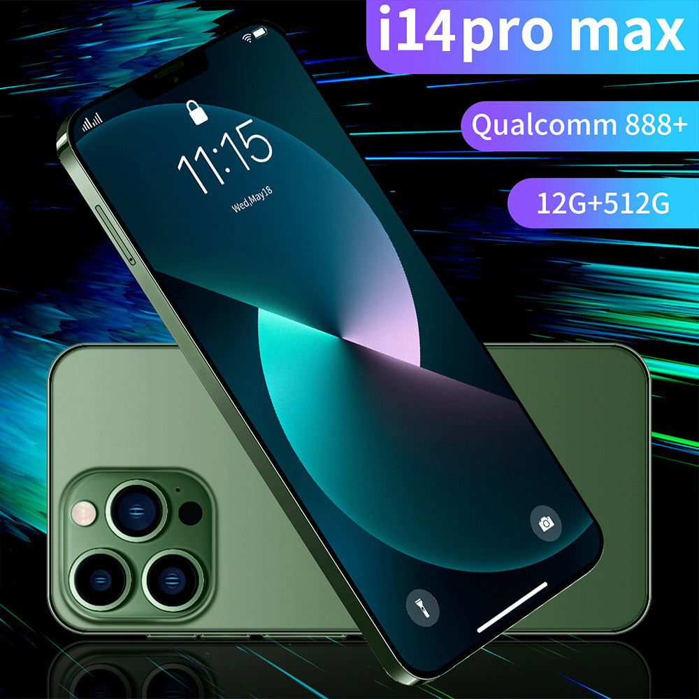 i14 ProMax In-stock at low price16+1T All-in-One Large Screen Smartphone (Popular)