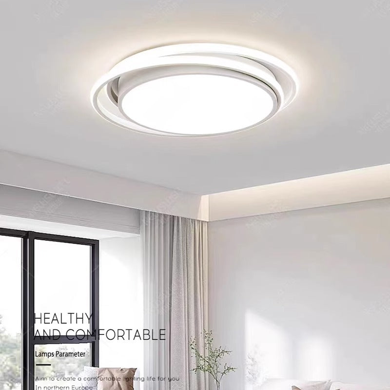 Ceiling Light Full Spectrum Living Room Light Modern Simple Large Light Hall Main Light White Ultra-thin Rectangular Zhongshan Lighting Fixture