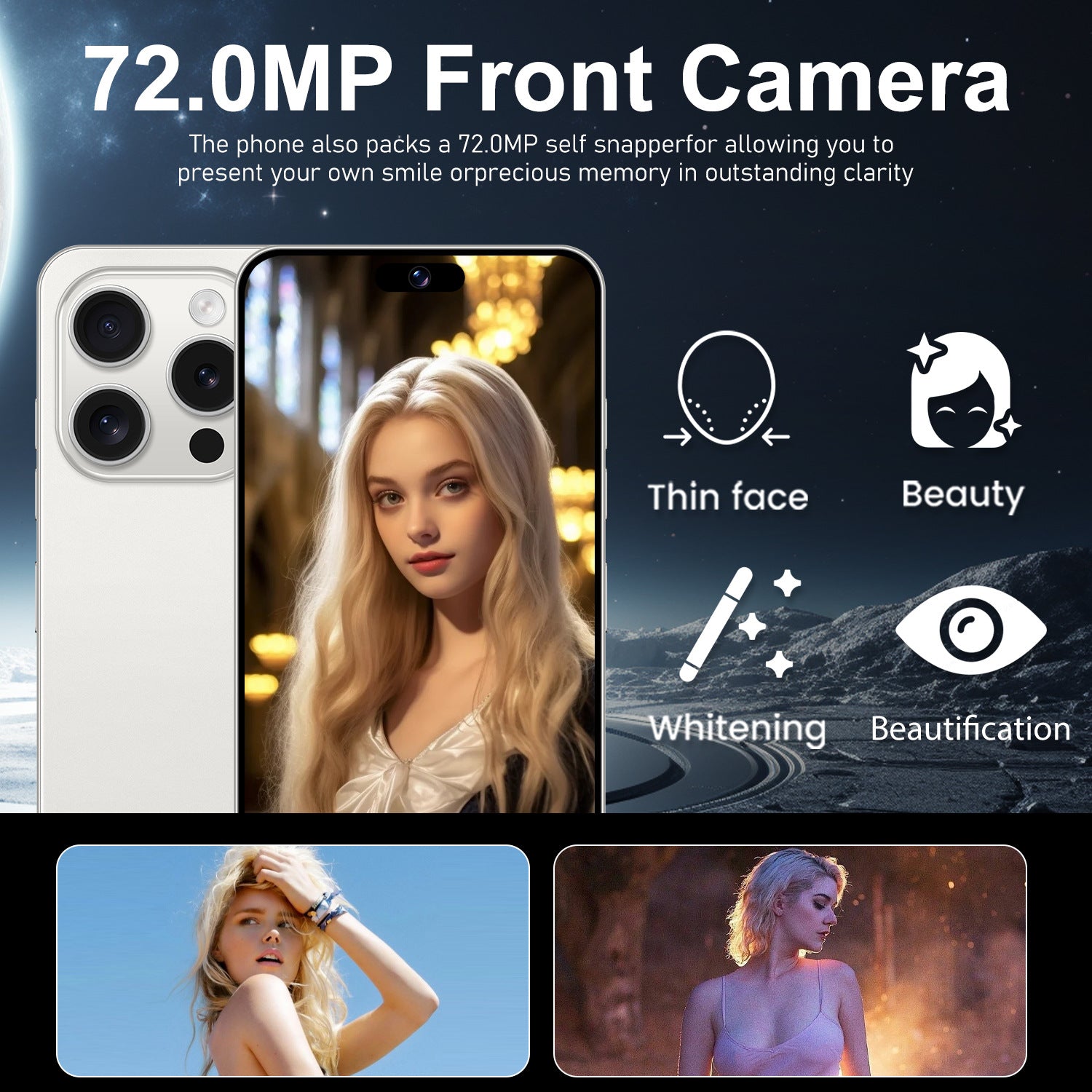 New Mobile Phone i5 ProMax Smartphone7.3Large Screen16+1T Android Factory Price(Popular)