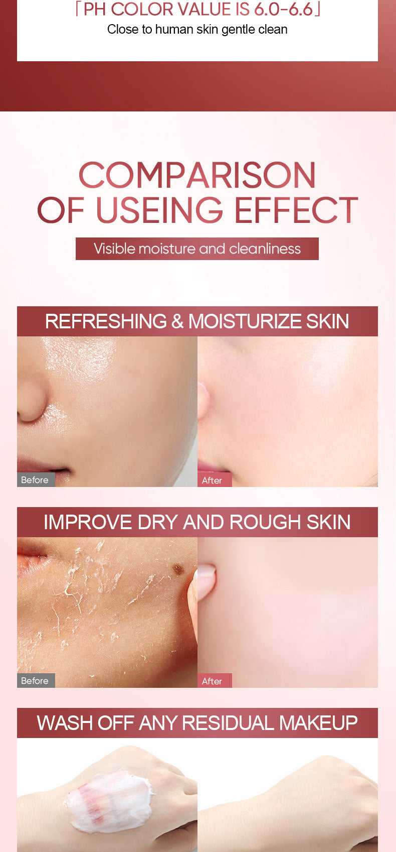 Snail Purifying Facial Cleanser BIOAOUA Moisturizing and cleansing facial cleanser cross-border foreign trade wholesale