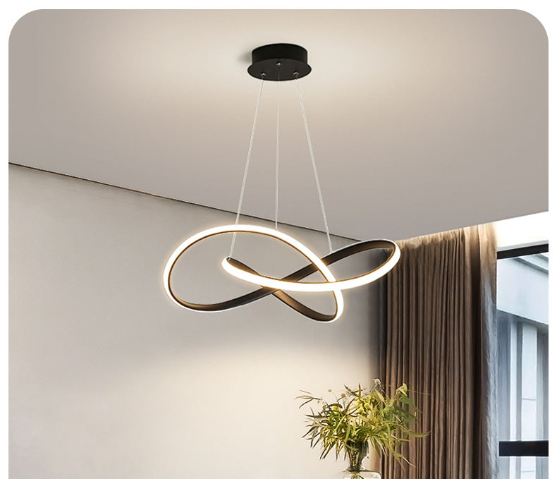 Restaurant Pendant Light Modern Minimalist Dining Room Table Lamp Bar Counter Internet Celebrity Bedroom Pendant Light2025New Model Zhongshan Lighting