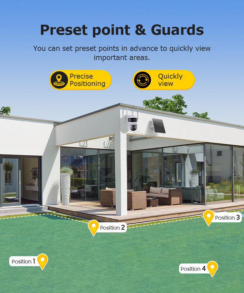 Exclusive Supply4G Hd600MP Outdoor surveillance solar-powered bullet camera with zoom Source Factory Wholesale