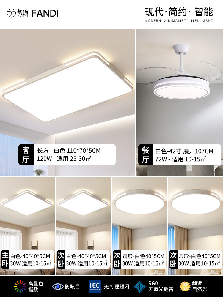 New led Living Room Ceiling Light Nordic Round Bedroom Light Simple Study Room Light Dining Room Balcony Lighting Fixture