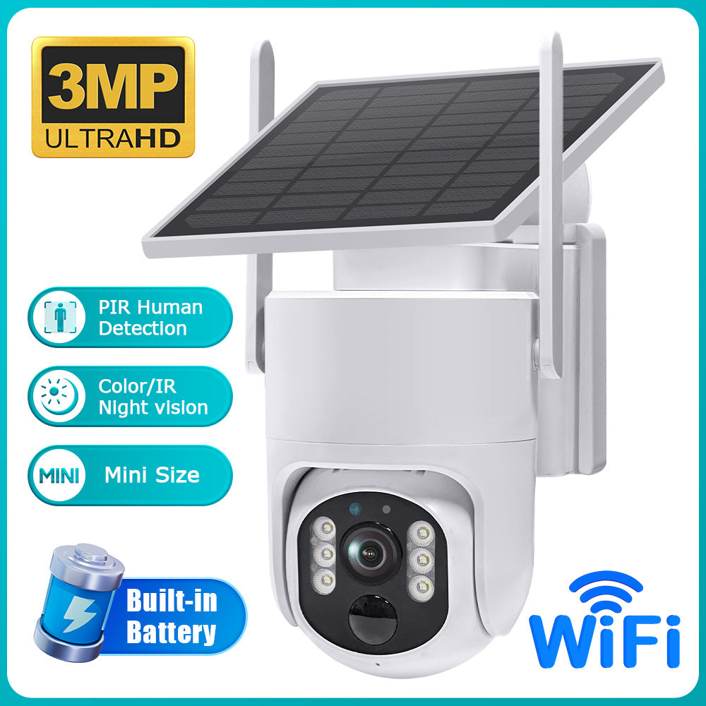 4G Solar Camera Private Model Outdoor300Ultra HD Full Color Low Power Consumption Direct from Manufacturer