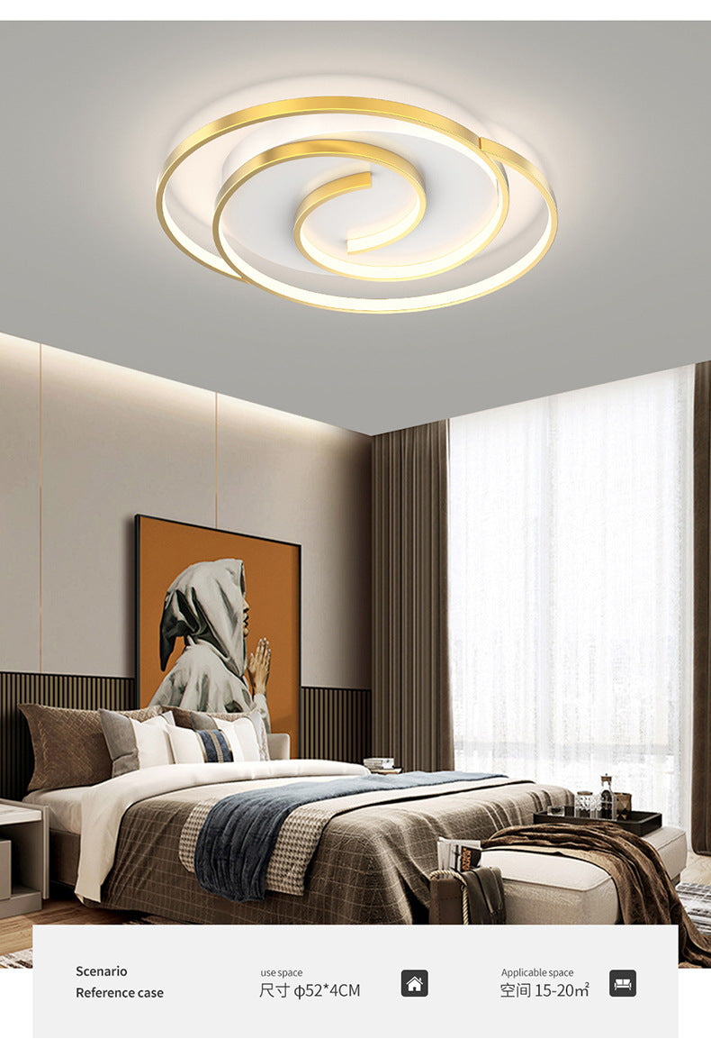 Light luxury living room lamp, simple modern style LED Ceiling Lamp2025New Year's New Personalized Restaurant Bedroom Creative Lamp