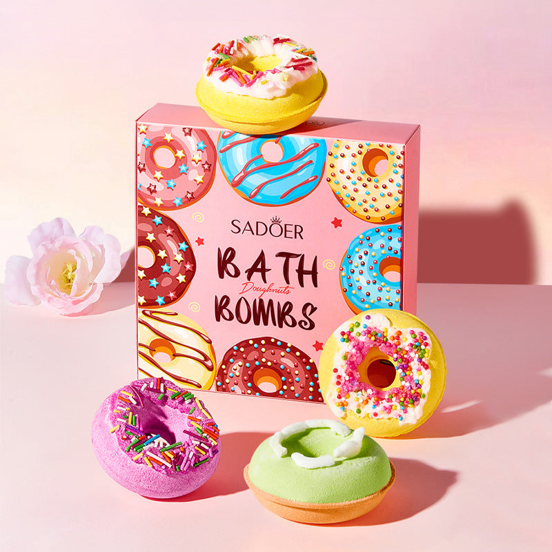 Full English Dried Flower Explosive Bath Salt Ball Set Clean Fragrance Bath Ball  Wholesale