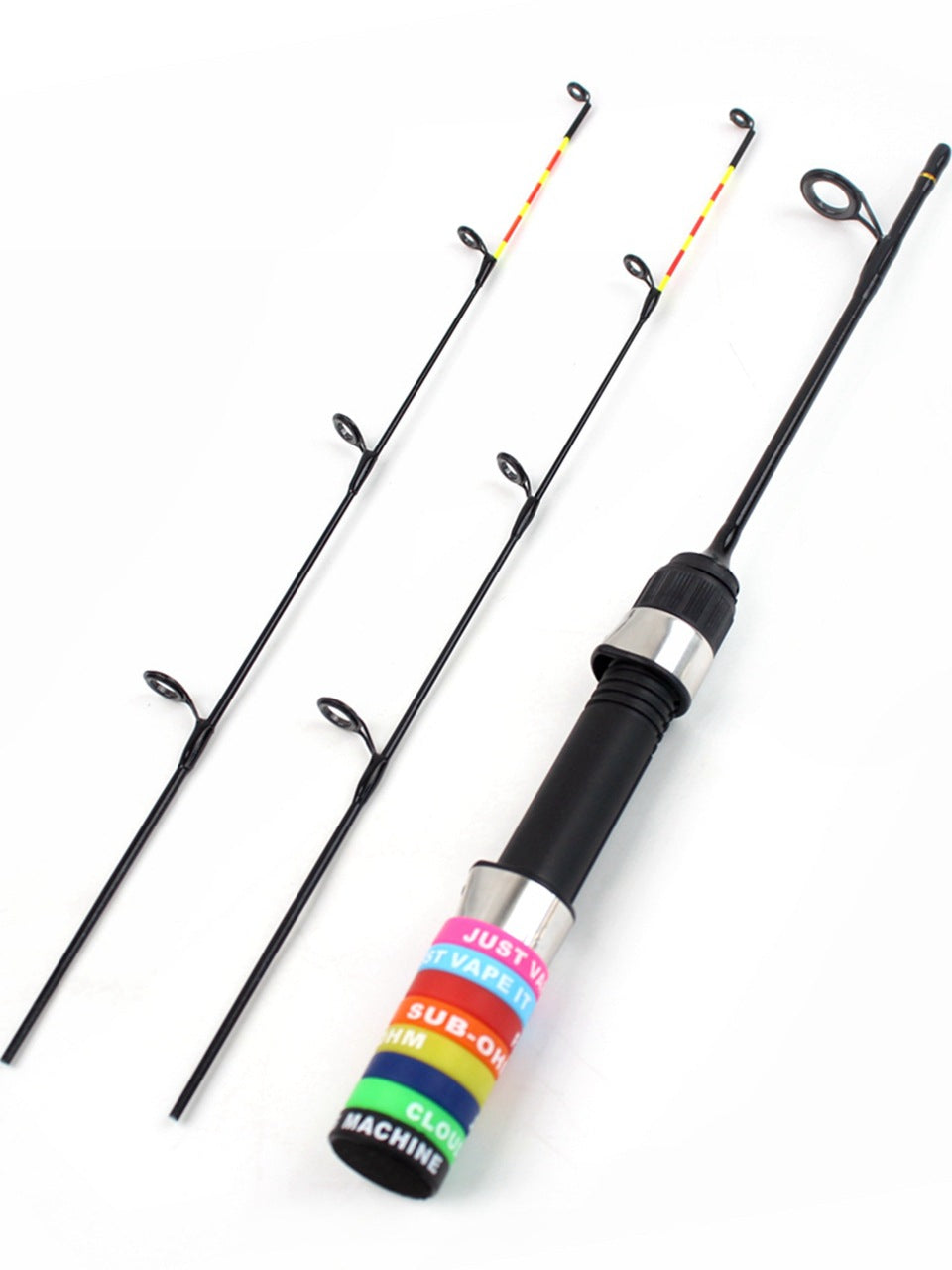 Factory Wholesale55cm2Carbon Fiber Ice Fishing Rod Ultra Soft Ultra Light Portable Winter Fishing Rod European and American Winter Fishing