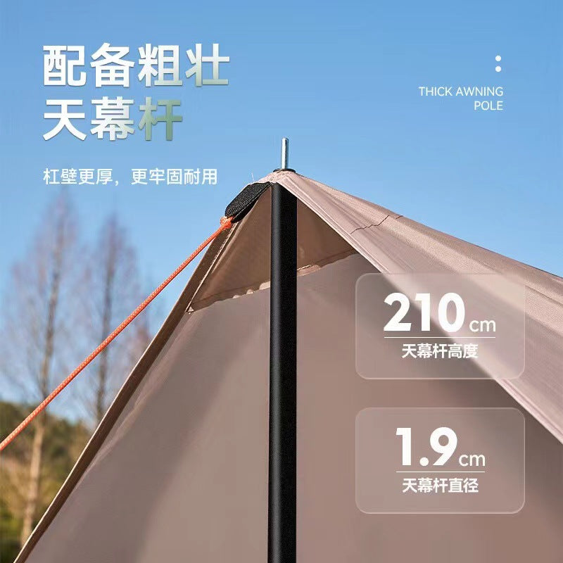 Outdoor Canopy Tent Camping Picnic Rainproof Sunshade Fabric Shelter Portable Wholesale